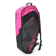 【美品】YONEX バドミントンバッグ ピンク/ブラック