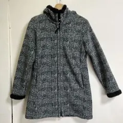 グレー ダッフルコート