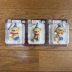 ぽすくま フィギュアストラップ 3種コンプリート