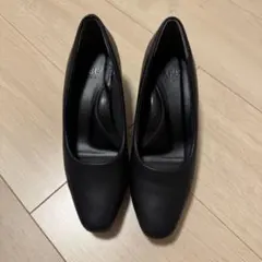 ABC MART SELECT プレーン パンプス BLACK 22.0cm