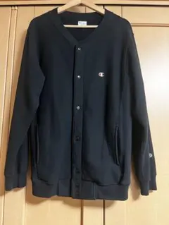 Champion ブラック カーディガン