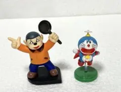 【送料無料】藤子不二雄　ドラえもん　オオカミ男　怪物くん　フィギュア