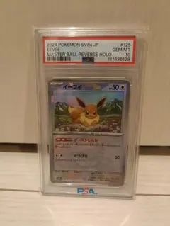 イーブイ :マスターボールミラー [SV8a 125/187]テラス PSA10