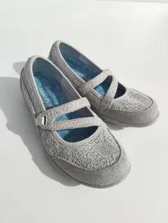 SKECHERSスケッチャーズ バレエシューズスリッポン 24.5cm