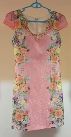 デイジーストア　サイズM　ピンク＆花柄