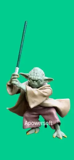 STAR WARS Yoda フィギュア ライトセーバー - メルカリ