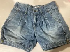 カロリナグレイサー デニムショートパンツ