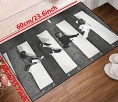 新品　ビートルズ　フロアマット　玄関マット　リビング　グッズ　アビーロード