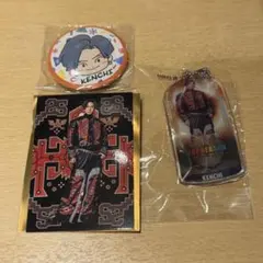 EXILE 橘ケンチ フォトカード 缶バッジ クリアキーホルダー