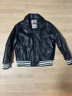Schott N.Y.C. パンチングレザー シングルライダース | Mercari