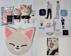 フォクシニー アイエン まとめ売り アクスタ トレカ ぬいぐるみ スキズ