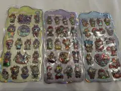 ラブブ　ボンボンドロップ　風キラキラシール　３枚セット