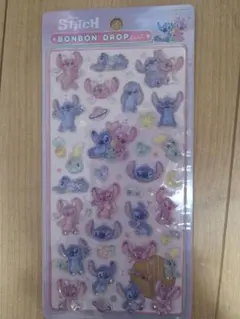 Y*中様 ディズニー　スティッチ　ボンボンドロップシール