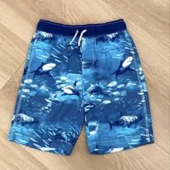 GAP スイムウェア　男の子　水着 青色 サメデザイン