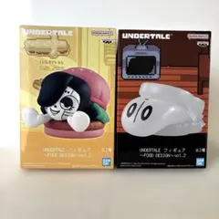 【新品未開封】UNDERTALE FOOD DESIGN フィギュア 2点セット