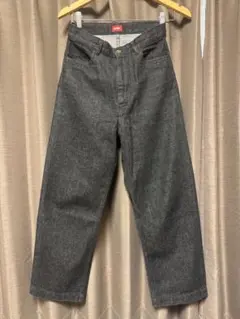 order Loose denim pants oneデニムブラックポーカーズ