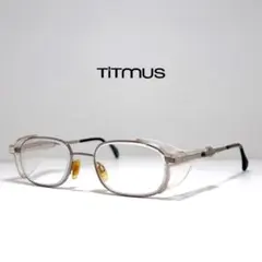 ◇ TITMUS ◇ 90s~00s サイドシールド付きメガネフレーム - メルカリ