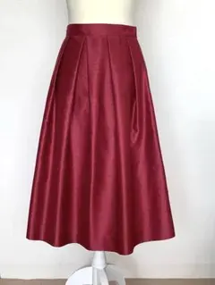 【定価19,800円】サテン フレアースカート