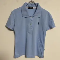 POLO RALPH LAUREN ライトブルー 半袖ポロシャツ S