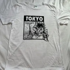 激レア　サイズL ドラゴンボールZ東京Tシャツ白　鳥山明　孫悟空