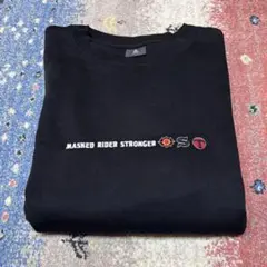 仮面ライダーストロンガー スウェットトレーナー ブラック Lサイズ