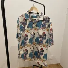 PRADA 総柄 18SS Comic Rope Shirt総柄 アロハシャツ - メルカリ