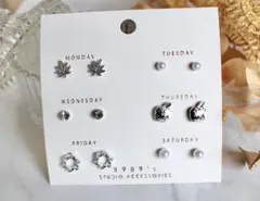 期間限定SALE中❣️✨新品　未使用✨ピアス　シンプル　大人　もみじ　アップル