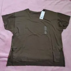 UNIQLO エアリズム Tシャツ S カーキ