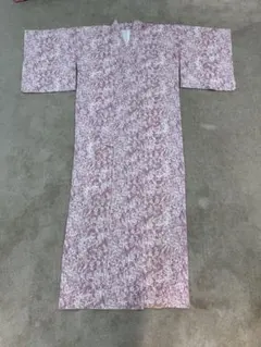 カジュアル着物 帯セット ピンク