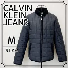 Calvin Klein Jeans⭐️キルティングブルゾン ブラック Mサイズ
