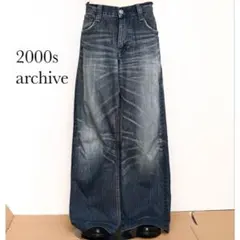 2000s edwin 5011 grunge denim pants y2k
