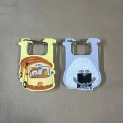 ガチャガチャ パンどろぼう カラビナ 2種セット