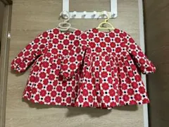 値下げしました　jacadi ワンピース 24M(88センチ)2着セット