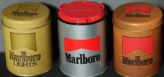 Marlboro 缶 2個セット／レプリカの箱付き - メルカリ