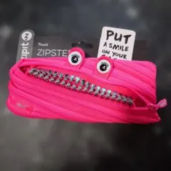 【新品未使用】zipit モンスターペンケース　ピンク