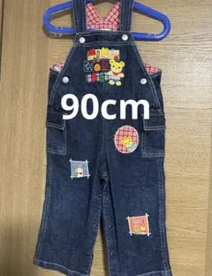 ミキハウス デニムオーバーオール 90cm