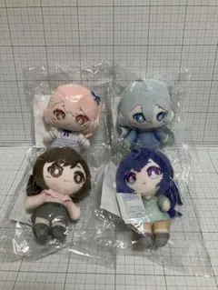 プロセカ　はぴこれ　ぬいぐるみマスコット　ニーゴ　瑞希　奏　絵名　まふゆ