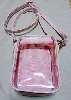 WEGO カラフルチェーン ぬい痛ショルダー ピンク