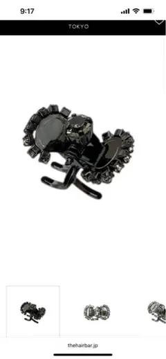 新品未使用　メタル　パッカー　ジョー　クリップ　シルバーコレット　マルーフ コレットマルーフ メタルパッカージョークリップ シルバー