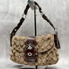 COACH SOHO Signature Canvas Buckle Bags!
