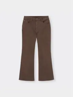 GU ミドルライズ フレアジーンズ タグ付き