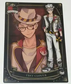 ツイステ ハーツラビュル トレイ・クローバー A5クリアカード