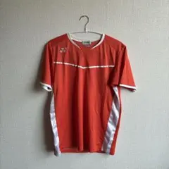 YONEX バドミントン Tシャツ オレンジ
