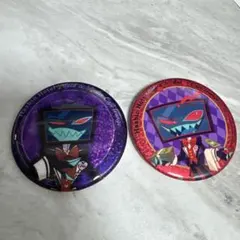 ハズビンホテル アニカフェ グリッター缶バッジ ヴォックス　vox