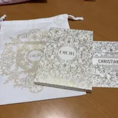 【新品未使用】 ディオール　ノベルティ　ノート巾着セット