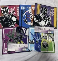 【未使用】一番くじ 仮面ライダーセイバー デザインタオル 5種セット まとめ売り