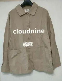 cloudnine 　クラウドナイン　綿麻シャツのサムネイル