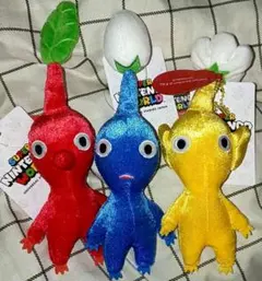 USJ限定 ピクミン マスコットセット 未使用新品 赤青黄