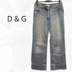希少 D&G ドルチェ＆ガッバーナ デニム パンツ 40 イタリア製 ジーンズのサムネイル