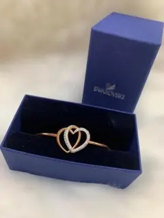 Swarovski ハートモチーフ ブレスレット